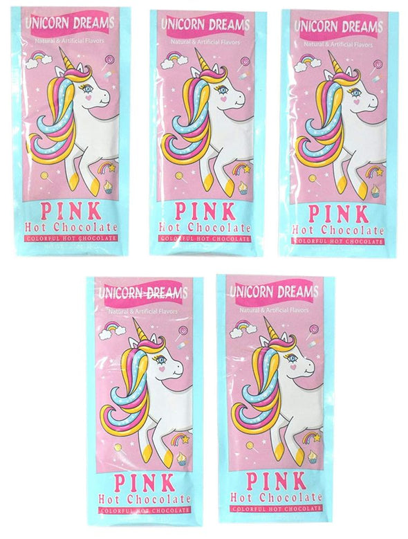 McSteven's Unicorn Dreams Pink Hot Chocolate, 1.25 Ounces (Pack of 5)