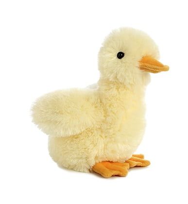 Aurora - Small Yellow Mini Flopsie - 8" Duckling - Adorable Stuffed Animal