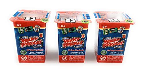 World's Smallest Wacky Packages Minis Series 3 - 3 Pack Bundle
