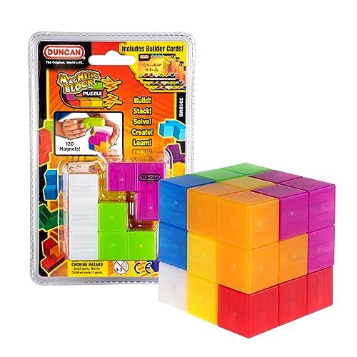 Duncan Toys 3918MB MagNetic Block Puzzle, Magnetic Puzzle for Kids, Multicolored, 1 Puzzle