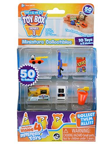 Micro Toy Box Series 1 style: 5pc Blind Box