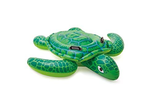 Intex Lil' Sea Turtle Ride-On, 59" X 50", for Ages 3+