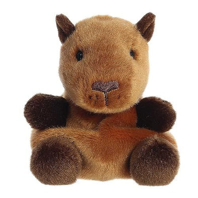 AuroraÂ® Adorable Palm Palsâ„¢ Sid Capybaraâ„¢ Stuffed Animal - Pocket-Sized Play - Collectable Fun - Brown 5 Inches