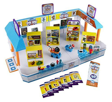 Micro Toy Box Toy Shop Playset - Includes 7 Miniature Toys