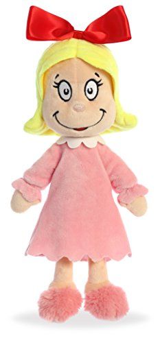 Aurora World Cindy Lou Who 12" Plush Toy