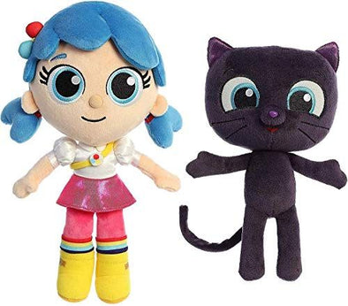 Aurora Plush True and The Rainbow Kingdom - Set of Two: 11 Inch True and 8.5 Inch Bartleby