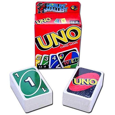 World's Smallest Uno Card Game by alliance Entertainment