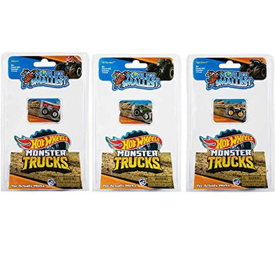 World's Smallest Hot Wheels Monster Trucks Series 2 Bundle Set of 3 - TigerShark - 5Alarm - V8 Bomber