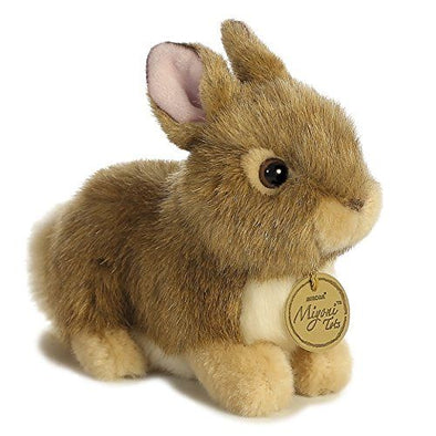 Aurora World Miyoni Baby Bunny Plush, Tan - 26256,7 inches