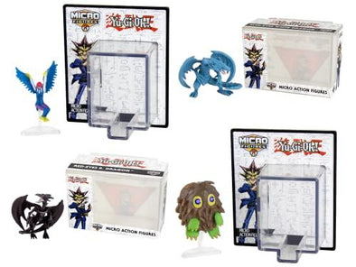 Worldâ€™s Smallest Yu-Gi-Oh Micro Figures - Four Pack (Red-Eyes B. Dragon, Blue-Eyes White Dragon, Kuriboh and Harpie Lady)