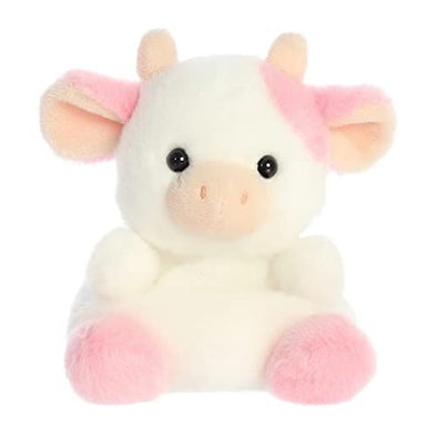 Aurora - Palm Pals - 5" Belle Strawberry Cow Plush