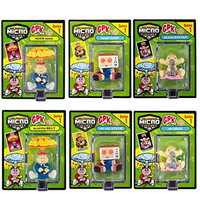 World's Smallest GPK Garbage Pail Kids Bundle Set of 6 Mini Figures