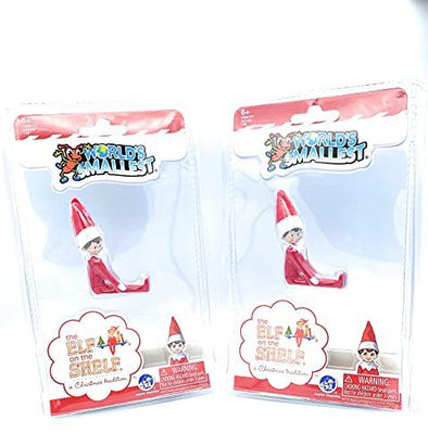 Worlds Smallest The Elf On The Shelf (2-Pack)