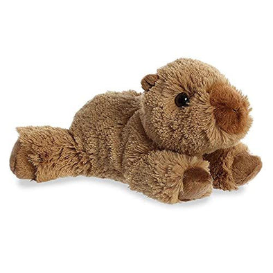 Aurora - Small Brown Mini Flopsie - 8" Charlie Capybara - Adorable Stuffed Animal