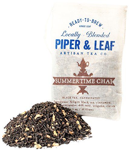 Piper and Leaf Tea Co Summertime Chai