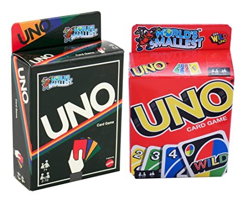 Worlds high quality Smallest - UNO, UNO WILD and DOS (3) PACK~~visit my store for more Worlds