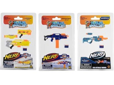 Worldâ€™s Smallest Nerf Elite 2.0 Blasters (Set of 3)