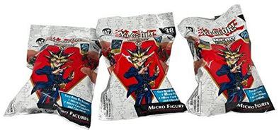 World's Smallest YuGiOh Micro Figures Blind Bag (3 Pack)