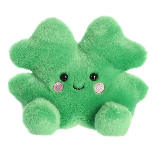 Aurora® Adorable Palm Pals™ Chance Clover™ Stuffed Animal - Pocket-Sized Play - Collectable Fun - Green 5 Inches