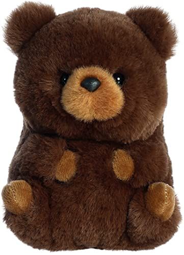 Aurora - Rolly Pet - 5" Brambles Brown Bear