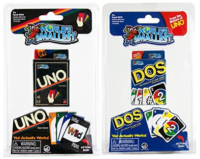 Worlds Smallest Retro UNO and DOS (Bundle)