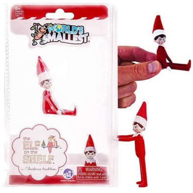 World's Smallest Elf on a Shelf