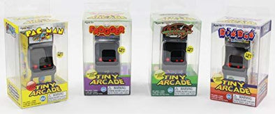 Tiny Arcade Set of 4 - Pac-Man ~ Galaga ~ Frogger ~ Dig Dug