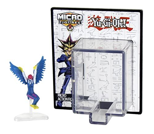 World's Smallest YuGiOh Micro Figures. Collect All Yu-Gi-Oh! Original Duel Monsters. Collect Red-Eyes B. Dragon, Blue-Eyes White Dragon, Kuriboh and Harpie Lady! Each Sold Separately