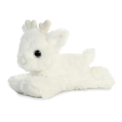 Aurora - Mini Flopsie - 8" Glitter Deer, White