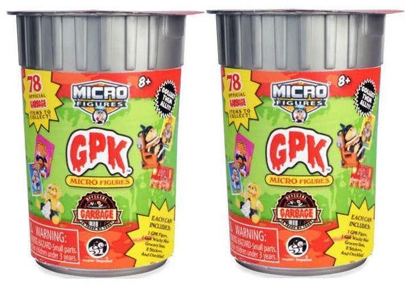 Garbage Pail Kids Micro Figures GPK Collection Series 1 Mystery Box 2 Pack Bundle