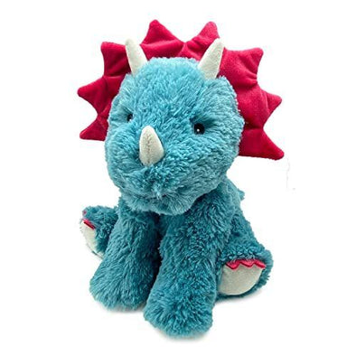 Triceratops Warmies Cozy Plush Heatable Lavender Scented Stuffed Figure