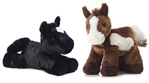 Aurora Flopsie 8" Plush Horse Bundle