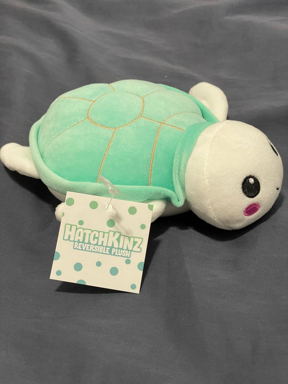 Hatchkinz Reversible Turtle Plush - Egg to Turtle